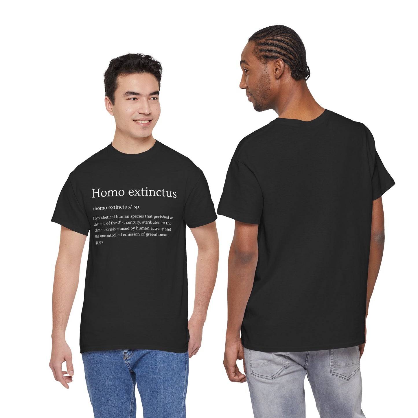 Homo extinctus Definition English Version | Homo extinctus T-Shirt