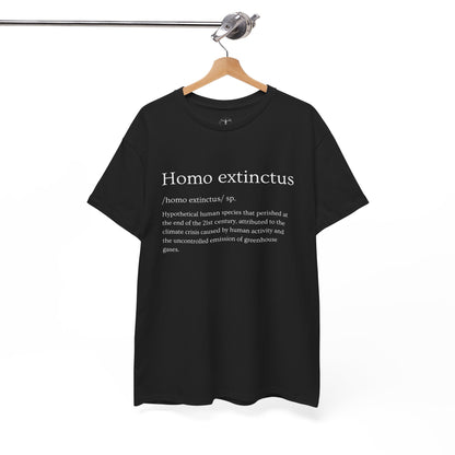 Homo extinctus Definition English Version | Homo extinctus T-Shirt