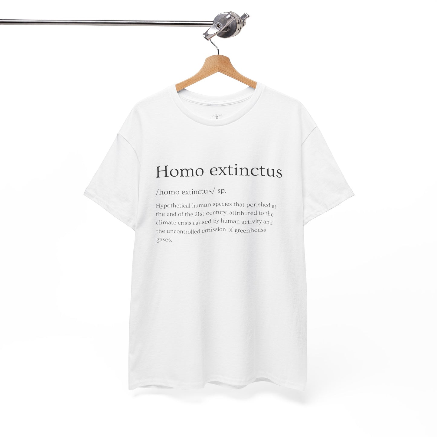 Homo extinctus Definition English Version | Homo extinctus T-Shirt