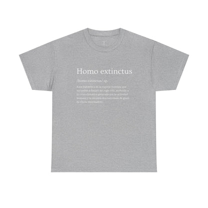 Homo extinctus Definition Spanish Version | Homo extinctus T-Shirt