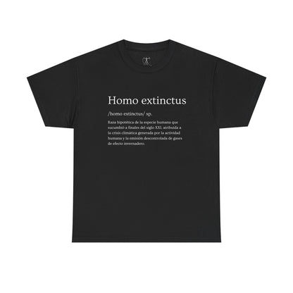 Homo extinctus Definition Spanish Version | Homo extinctus T-Shirt