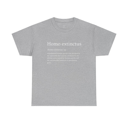Homo extinctus Definition English Version | Homo extinctus T-Shirt