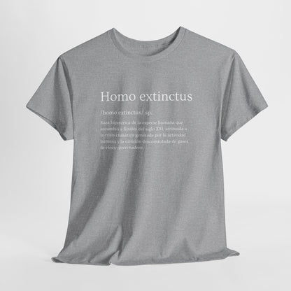 Homo extinctus Definition Spanish Version | Homo extinctus T-Shirt