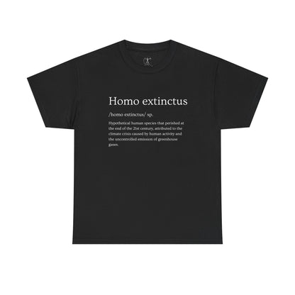 Homo extinctus Definition English Version | Homo extinctus T-Shirt