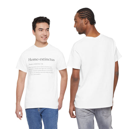 Homo extinctus Definition Spanish Version | Homo extinctus T-Shirt
